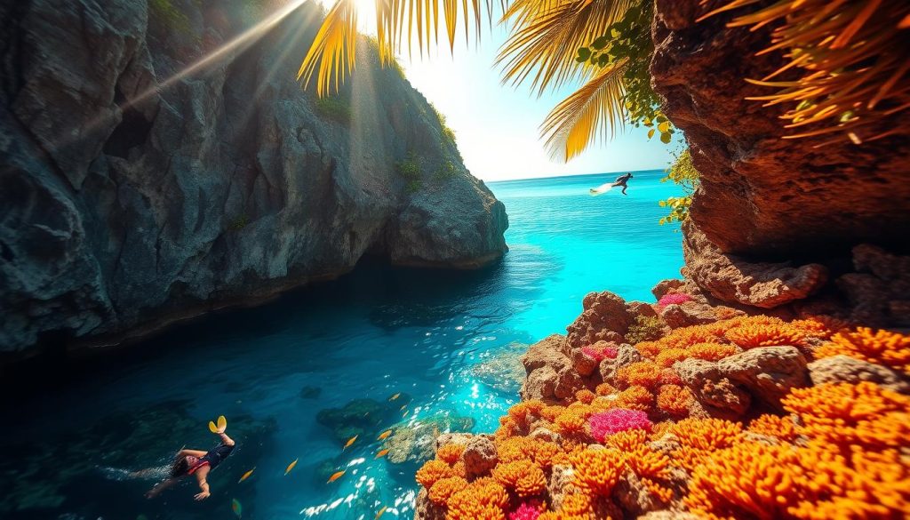 Diving and snorkeling spots off the beaten path on La Digue