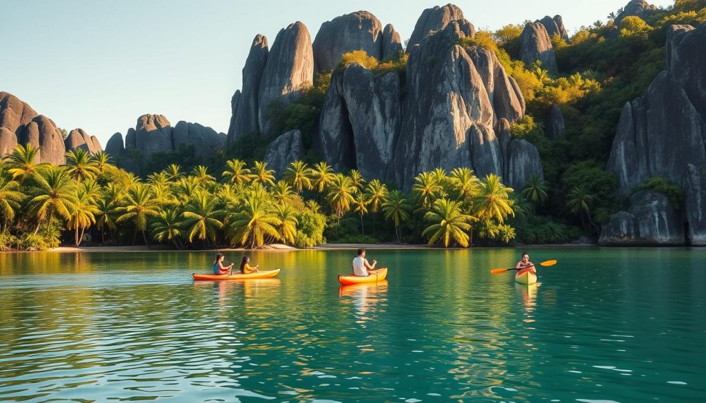 Guided Kayaking Tours in La Digue Guided Kayaking Tours in La Digue