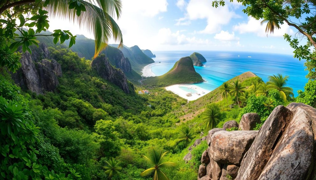 Hiking trails and viewpoints on La Digue