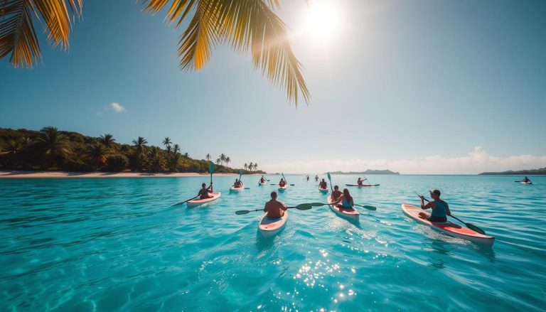 Kayaking and stand-up paddleboarding adventures on Praslin