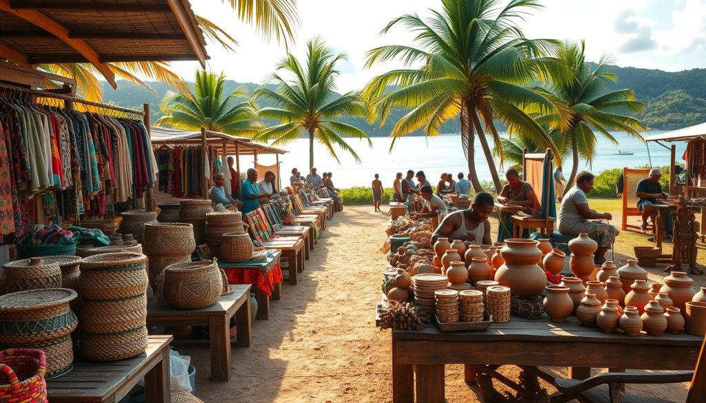 La Digue artisanal crafts La Digue artisanal crafts
