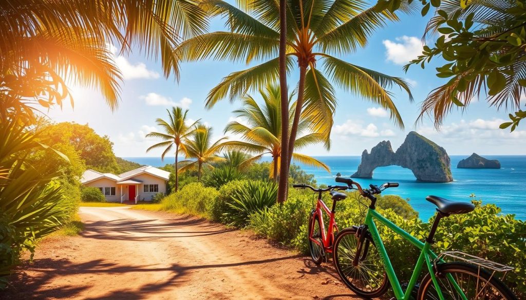 La Digue bicycle transportation La Digue bicycle transportation