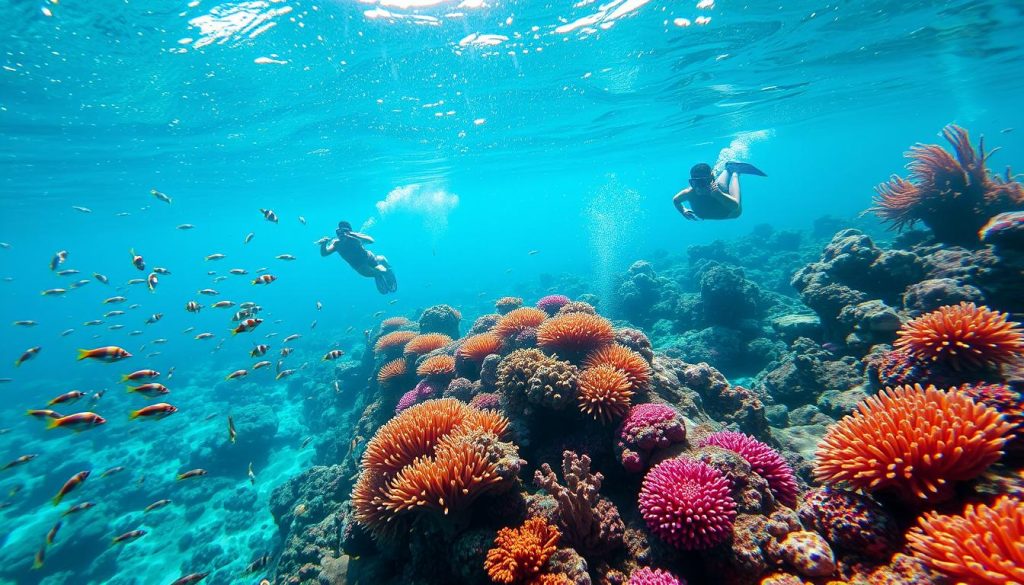 La Digue coral reefs snorkeling La Digue coral reefs snorkeling