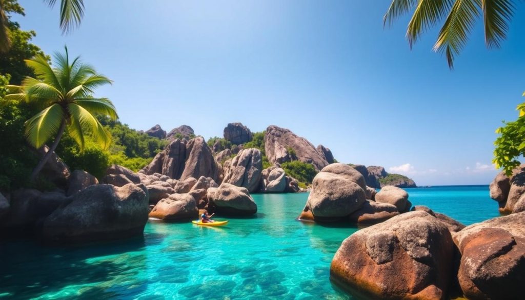 La Digue crystal waters La Digue crystal waters