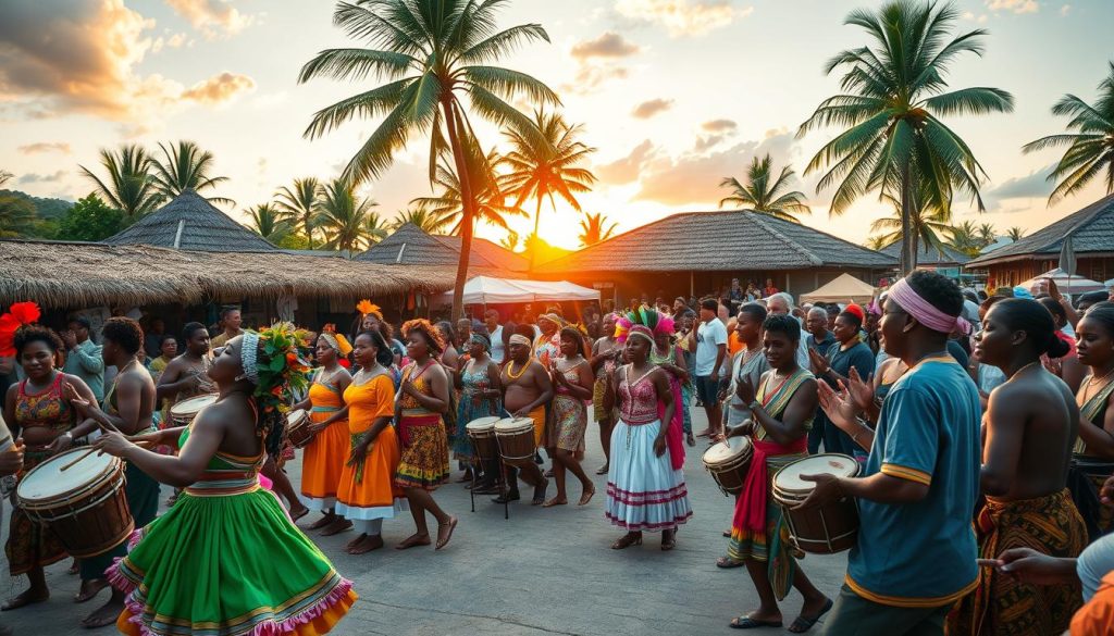 La Digue festival celebrations La Digue festival celebrations