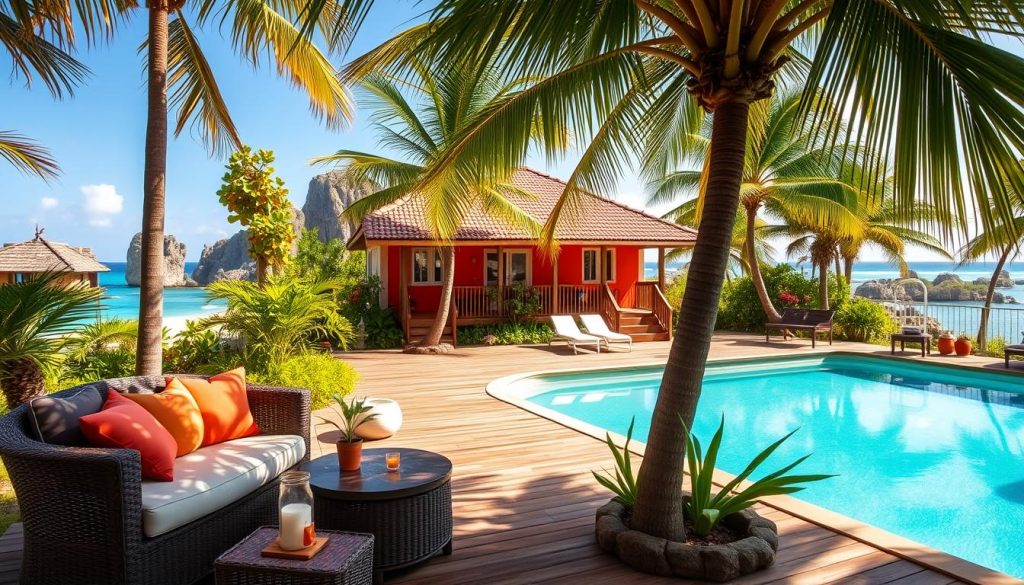 La Digue guesthouse amenities La Digue guesthouse amenities