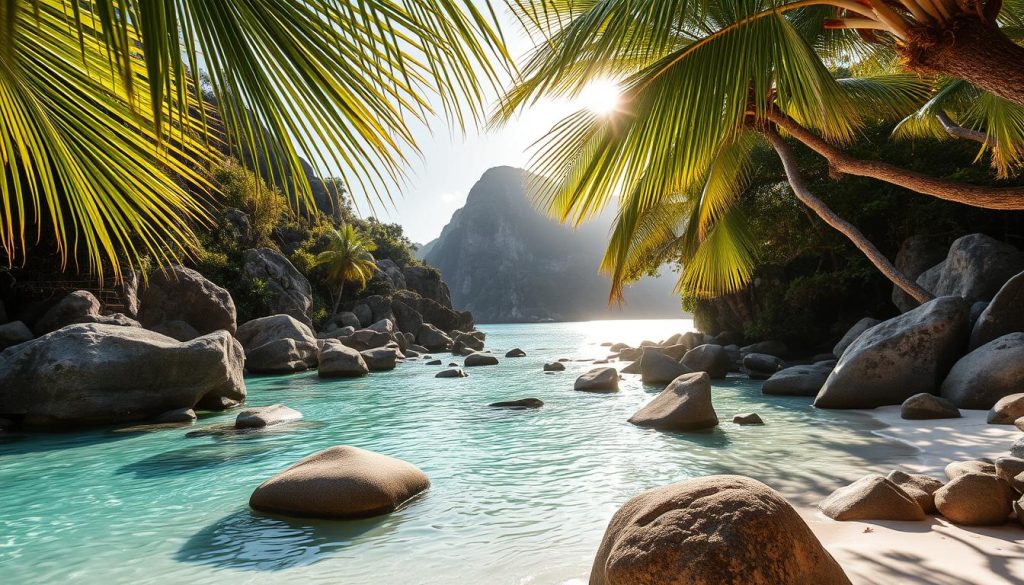 La Digue hidden beaches and coves La Digue hidden beaches and coves