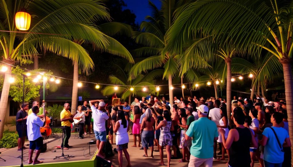 La Digue live music and dance La Digue live music and dance