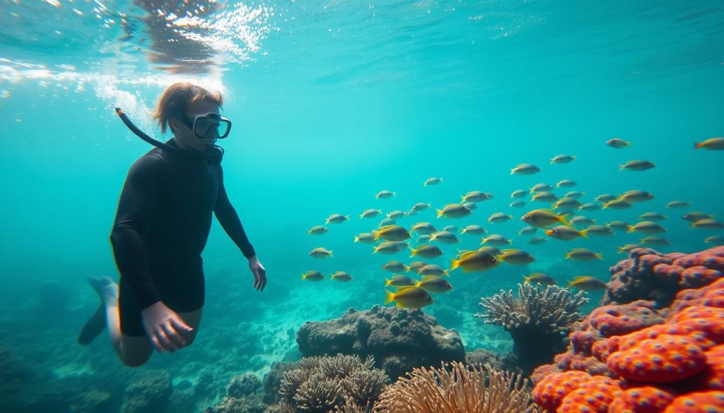 La Digue snorkeling safety La Digue snorkeling safety