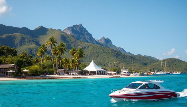 Local boat tours and excursions around Praslin