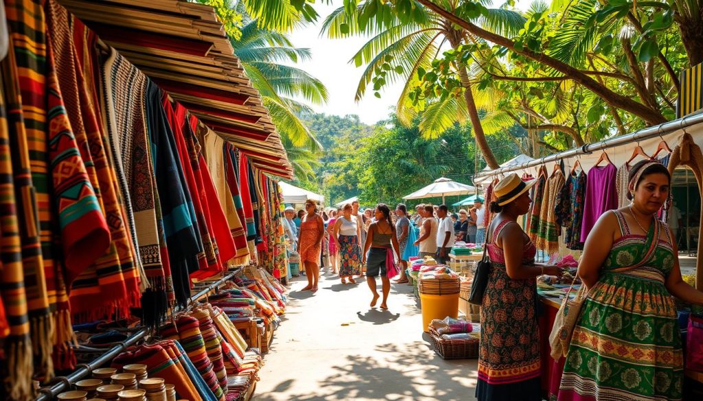 Local markets and shops in Anse Royale Local markets and shops in Anse Royale