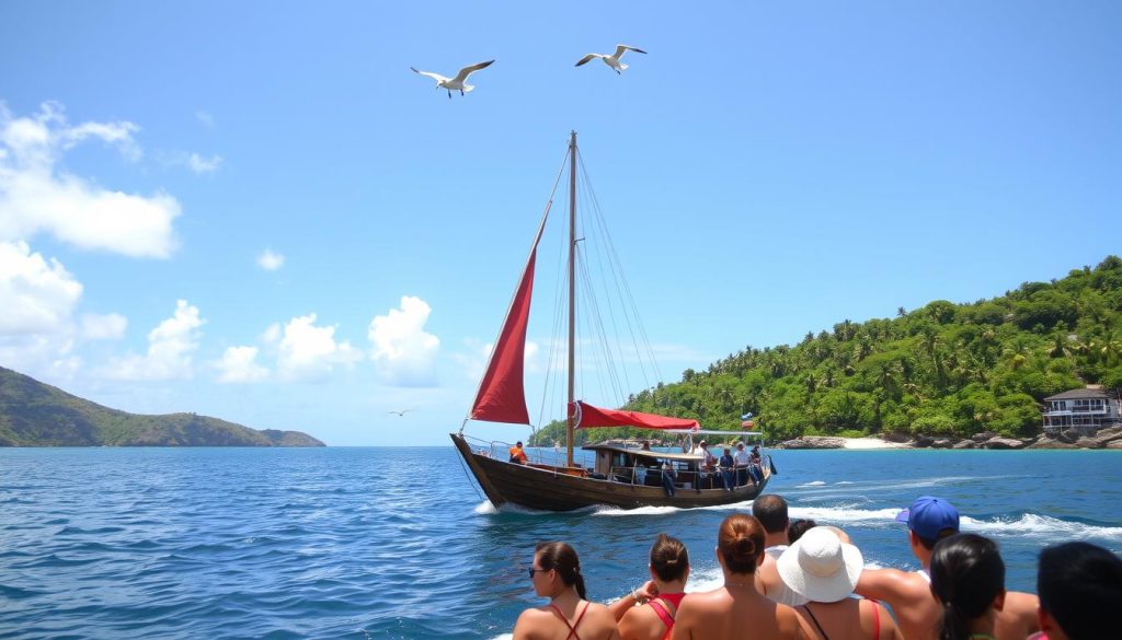 Praslin boat tours Praslin boat tours