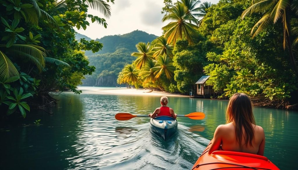 Praslin island kayak excursions Praslin island kayak excursions
