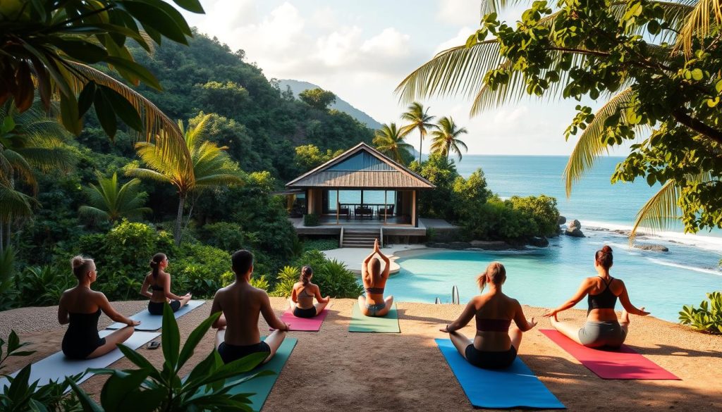 Praslin yoga and wellness retreats