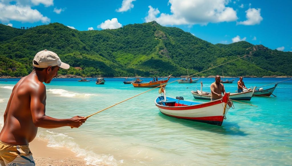 Seychelles Anse Royale fishing Seychelles Anse Royale fishing