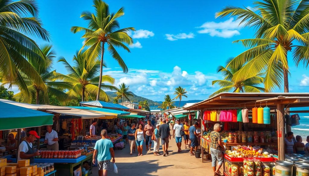 Seychelles Beau Vallon market location Seychelles Beau Vallon market location