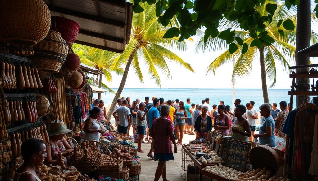 Seychelles craft market Seychelles craft market