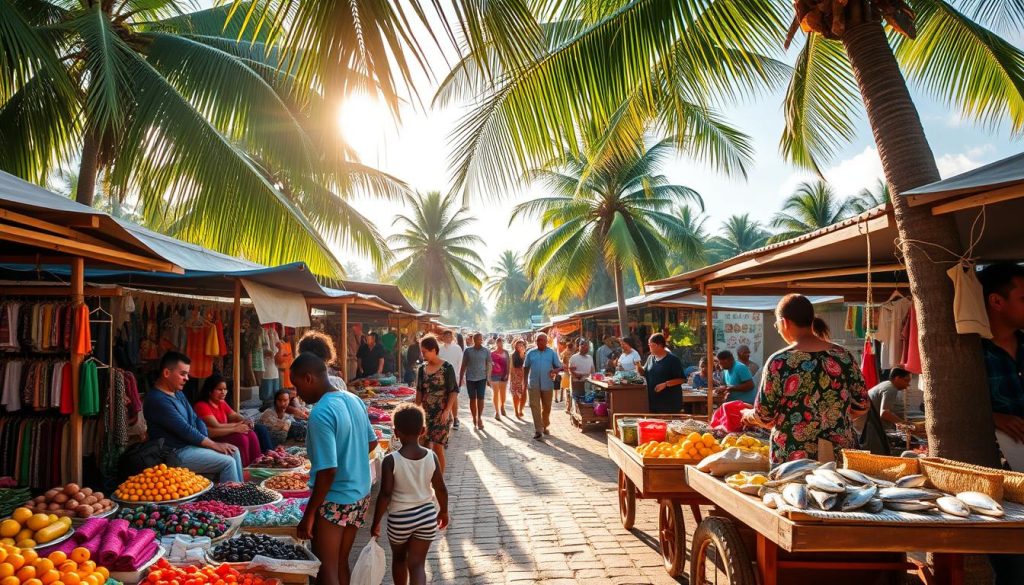 Seychelles local market Seychelles local market