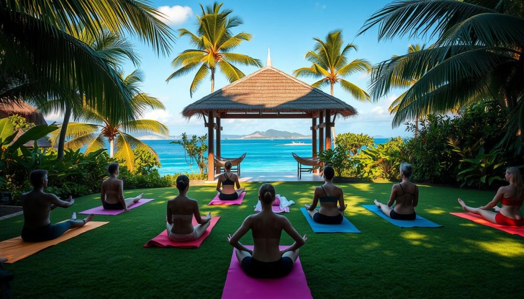 Yoga and wellness retreats on La Digue