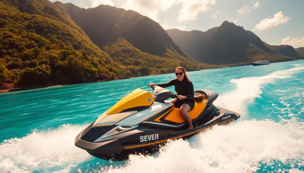 jet skiing Beau Vallon jet skiing Beau Vallon