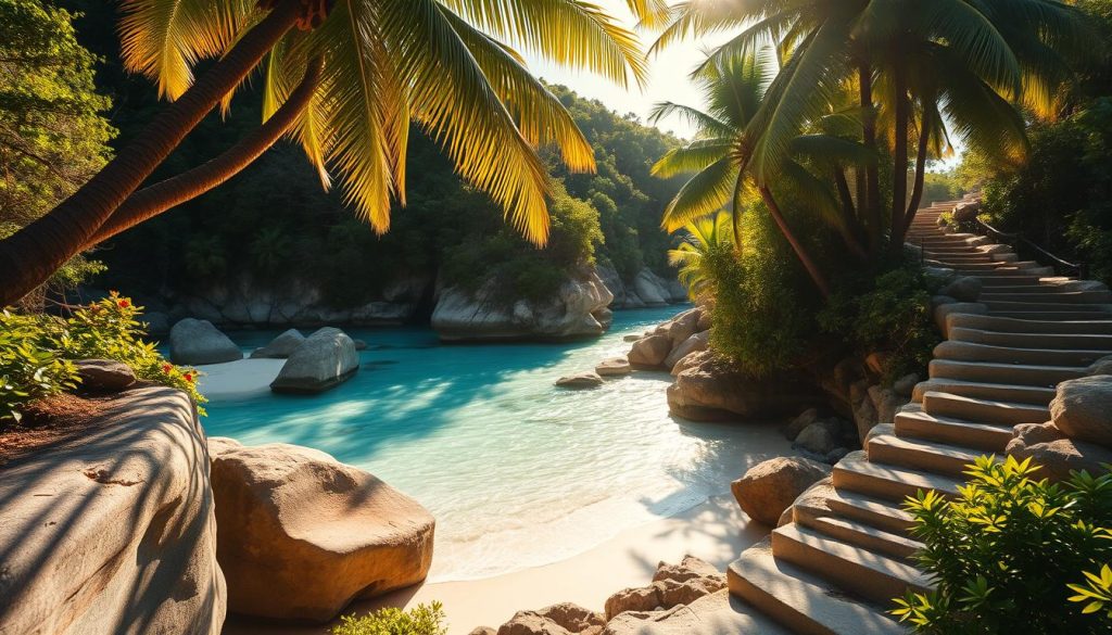 secret coves Praslin secret coves Praslin